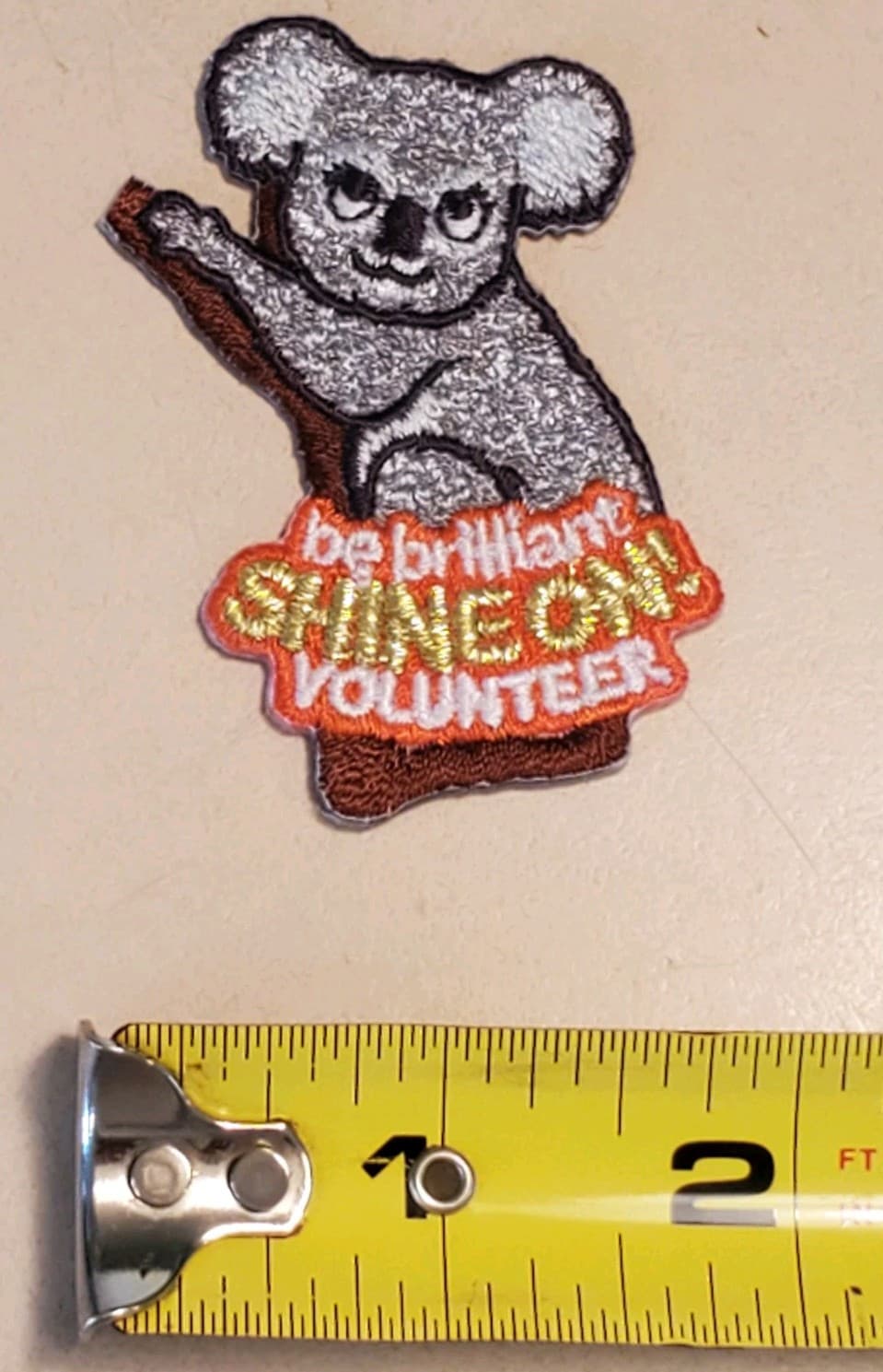 (2) LOT GIRL SCOUTS Patch 'Wands For Wildlife & Shine On Koala' GSA Embroidered - Thumbnail 11