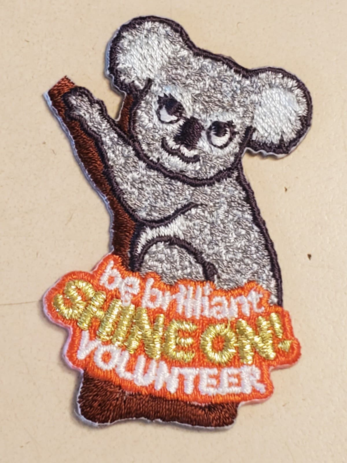 (2) LOT GIRL SCOUTS Patch 'Wands For Wildlife & Shine On Koala' GSA Embroidered - Thumbnail 7