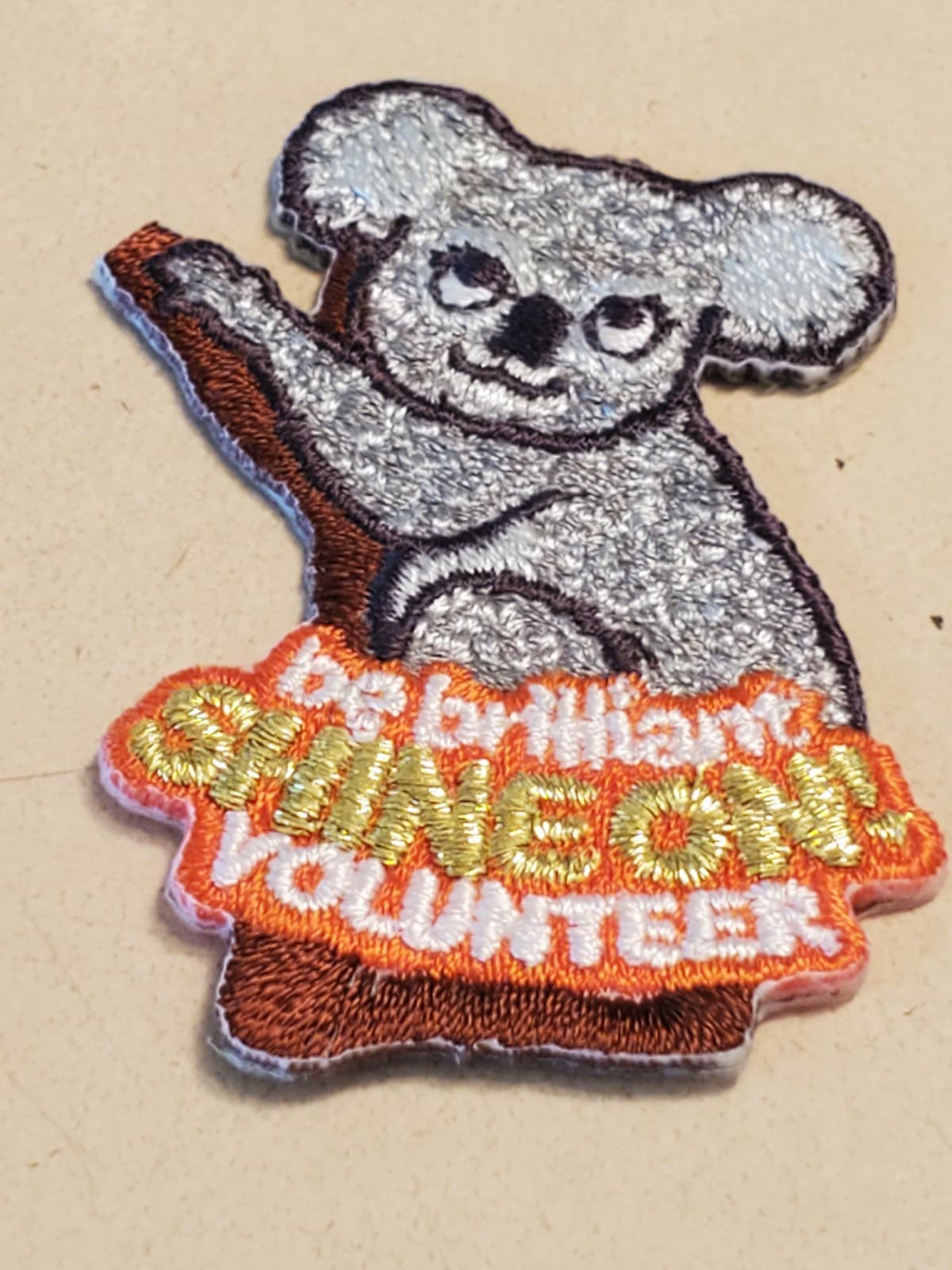 (2) LOT GIRL SCOUTS Patch 'Wands For Wildlife & Shine On Koala' GSA Embroidered - Thumbnail 10