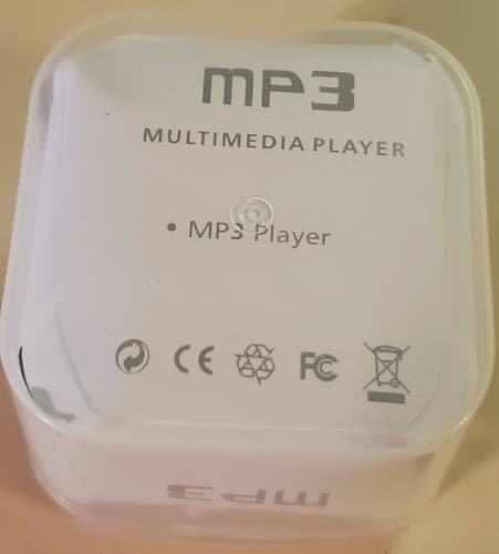 NEW MP3 Multimedia Music Player Kit. Super compact White player with belt clip. - Thumbnail 11