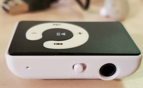 NEW MP3 Multimedia Music Player Kit. Super compact White player with belt clip. - Thumbnail 5