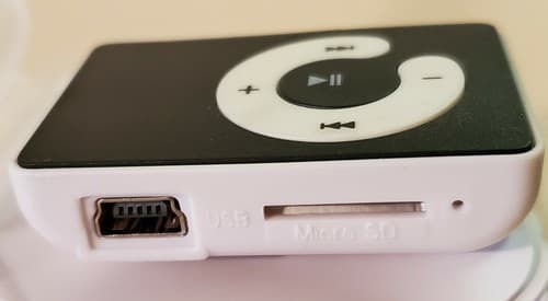 NEW MP3 Multimedia Music Player Kit. Super compact White player with belt clip. - Thumbnail 7
