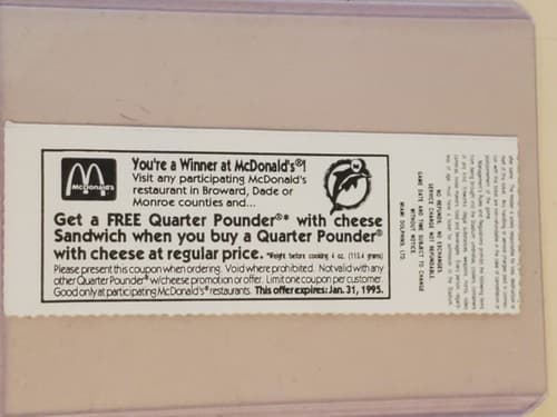 1994 NFL Miami Dolphins Ticket stub. DEC 25 94 v Detroit Lions 2 ava. Shula #324 - Thumbnail 10