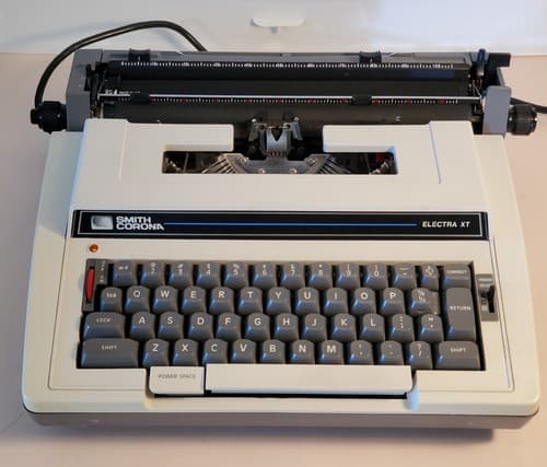 SMITH CORONA 3L Electra XT Electronic Typewriter Sterling Cartridge extra ribbon - Image 1
