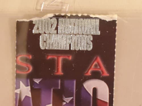 2003 NCAA Ohio State Univ ticket stub. SEP 13 2003 v North Carolina State 44-38W - Thumbnail 8