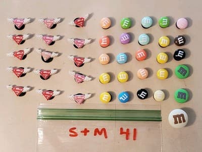 LOT(41) CROCS Charms 'S+M' shoe jibbitz for sandals cloggs. Fits adult &yout - Image 1