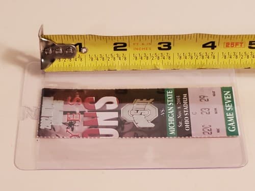 2003 NCAA Ohio State University ticket stub NOV 8 2003 v Michigan State 33-23W - Thumbnail 7