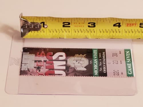 2003 NCAA Ohio State University ticket stub NOV 8 2003 v Michigan State 33-23W - Thumbnail 15