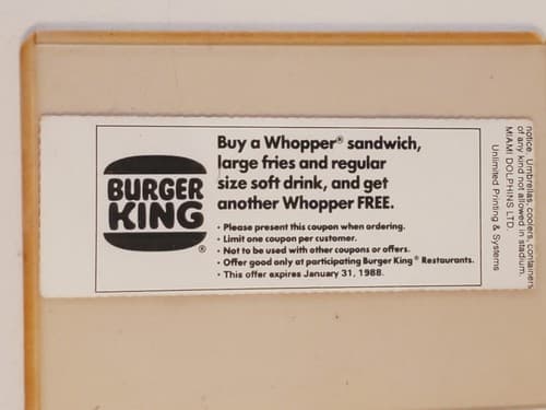 1987 NFL Miami Dolphins Ticket stub. NOV 1 87 v Pittsburgh Steelers. DAN MARINO - Thumbnail 2