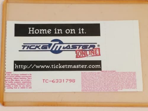 1996 GARTH BROOKS Live Concert Ticket Stub. APR 20 1996 at Miami Arena, Miami FL - Thumbnail 2