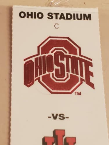 2002 NCAA Ohio State Univ ticket stub. SEP 28 2002 v Indiana (45-17W) Two avail - Thumbnail 13