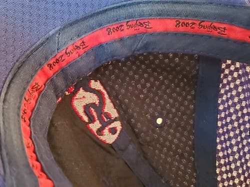 Rare 2008 BEIJING Olympics ball cap hat, blue. Official souvenier quick-dry rip - Thumbnail 9