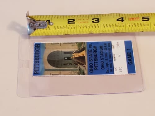 1985 NCAA Ohio State University ticket stub. SEP 14 1985 v Pittsburgh (10-7W) - Thumbnail 11