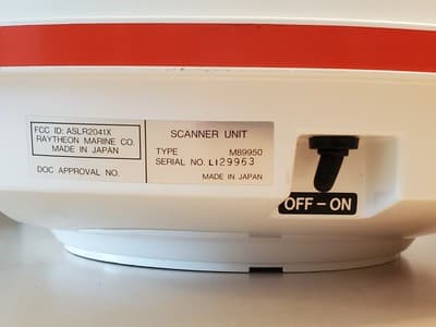 RAYTHEON M89950 Scanner Unit Raytheon Radome Radar Dome Raymarine R20X R40X - Thumbnail 3