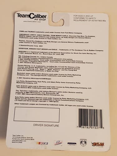 NASCAR TERRY LABONTE Car LOT OF 3. a.02 Hot Wheels b.01 Caliber c.01 Action - Thumbnail 8