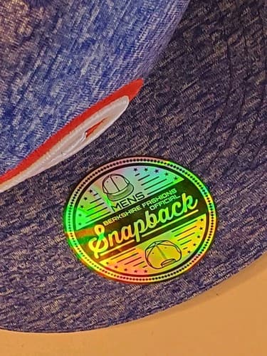 Marvel CAPTAIN AMERICA Ball Cap Hat. NEW w Tags. One Size snapback BLUE #AVA1414 - Thumbnail 6