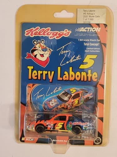 NASCAR TERRY LABONTE Car LOT OF 3. a.02 Hot Wheels b.01 Caliber c.01 Action - Thumbnail 10