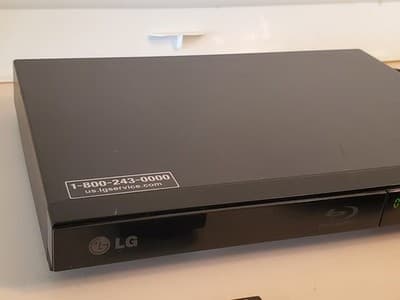 LG BP125 Blu-ray DVD Player. HDMI FullHD. Tested works. Bundle - Thumbnail 4