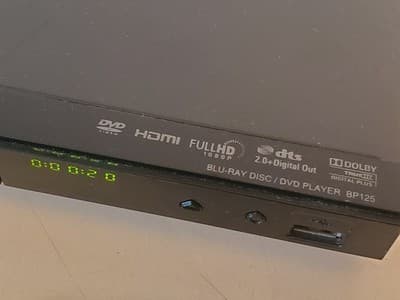 LG BP125 Blu-ray DVD Player. HDMI FullHD. Tested works. Bundle - Thumbnail 6