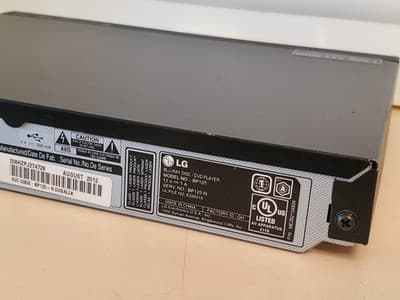 LG BP125 Blu-ray DVD Player. HDMI FullHD. Tested works. Bundle - Thumbnail 10