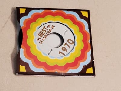 Dollhouse small 45 record with sleeve. THE BEST OF 1970 LE MEILLEUR DE music - Thumbnail 11
