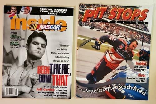 Official 1999 Daytona 500 NASCAR Race Program - Dale Earnhardt cover, LOT - Thumbnail 8