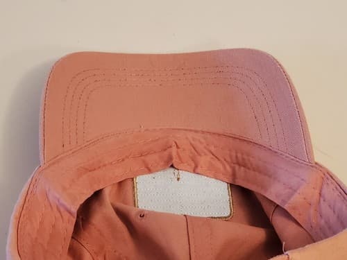 MTV MUSIC TELEVISION Hat Ball Cap, peach pink cotton, patch ICE CUBE logo - Thumbnail 11