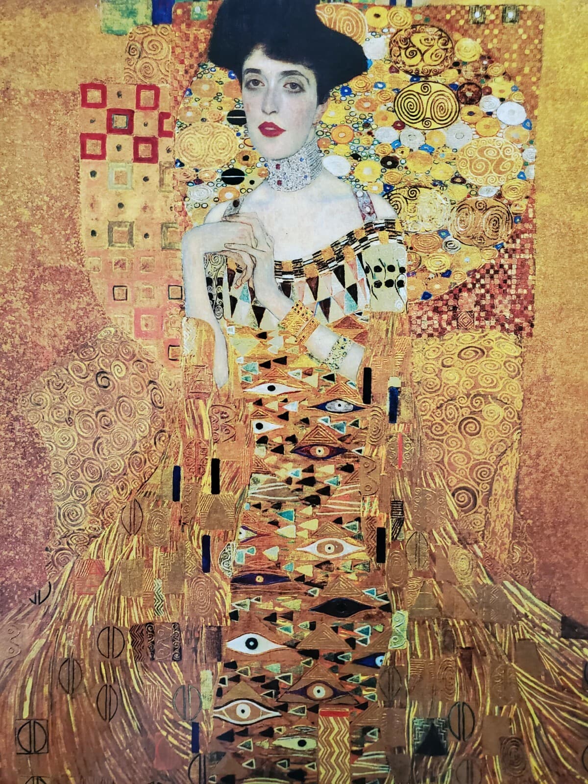Gustav Klimt EuroGraphics Puzzle (#6000-9947). 1000 pcs, 19-1/4" x 26-5/8" Adele - Image 1