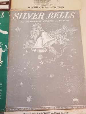 LOT(9) CHRISTMAS Sheet Music and Song Books of American Classics. a.Christmas Ca - Thumbnail 16