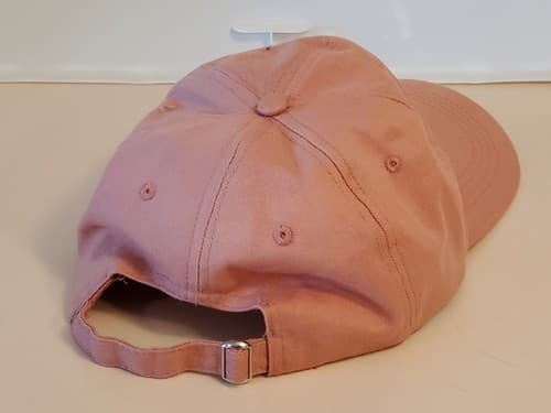 MTV MUSIC TELEVISION Hat Ball Cap, peach pink cotton, patch ICE CUBE logo - Thumbnail 6