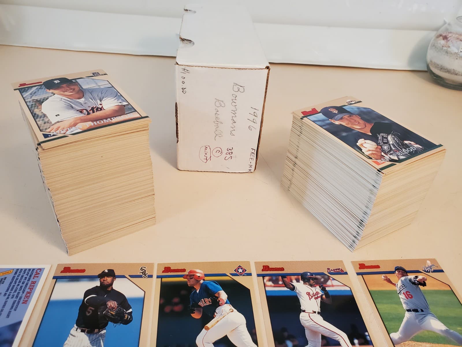 1996 BOWMAN Baseball Complete Set 1-385. NM-M Andruw Jones RC - Thumbnail 2