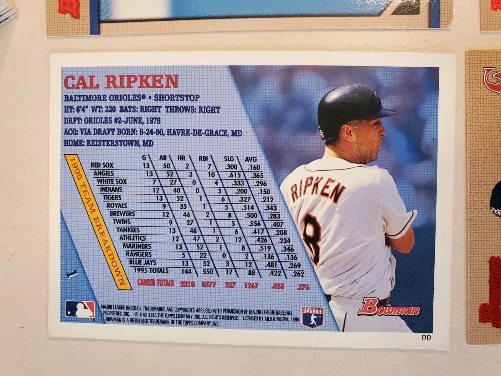 1996 BOWMAN Baseball Complete Set 1-385. NM-M Andruw Jones RC - Thumbnail 6