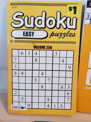 SUDOKU - CROSSWORD LOT OF 8 books. 95% unmarked puzzles. Used, excellent cond - Thumbnail 3