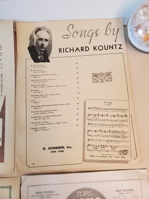 LOT(9) CHRISTMAS Sheet Music and Song Books of American Classics. a.Christmas Ca - Thumbnail 21