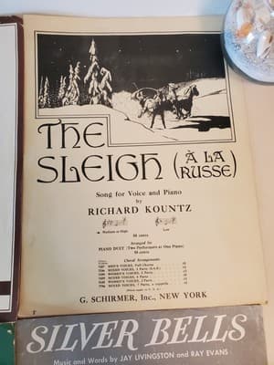 LOT(9) CHRISTMAS Sheet Music and Song Books of American Classics. a.Christmas Ca - Thumbnail 22