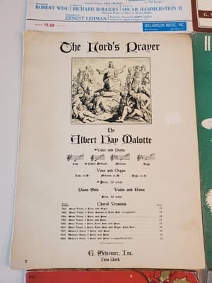 LOT(9) CHRISTMAS Sheet Music and Song Books of American Classics. a.Christmas Ca - Thumbnail 23
