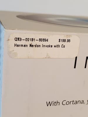 Harman Kardon INVOKE Microsoft Cortana Smart Bluetooth Speaker SILVER NEW Sealed - Thumbnail 15