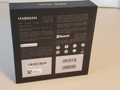 Harman Kardon INVOKE Microsoft Cortana Smart Bluetooth Speaker SILVER NEW Sealed - Thumbnail 3