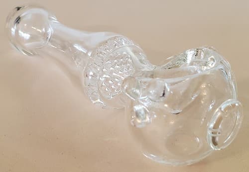 CLEAR XL Honeycomb Glass Tobacco Pipe 5.5" Ltd Deluxe Collectible 5 colors avail - Thumbnail 5