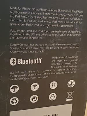 Harman Kardon INVOKE Microsoft Cortana Smart Bluetooth Speaker SILVER NEW Sealed - Thumbnail 11