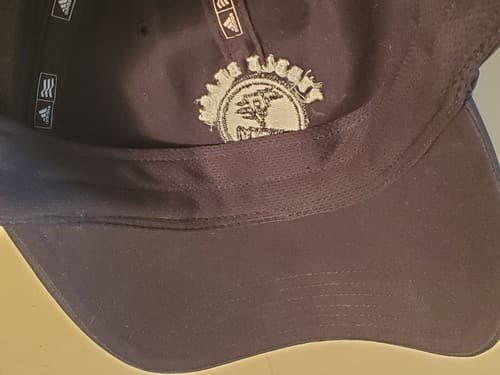 Adidas PEBBLE BEACH GOLF LINKS Ball Cap Hat BLACK Ripper Back. Used, excellent - Thumbnail 7