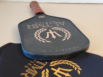 ALTMR Tridente 1.0 Pro Pickleball Paddle w cover. USAPA Approved T-700 Carbon - Thumbnail 2