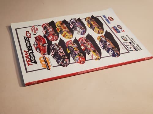2000 NASCAR Monte Carlo 400 Program w Patch at Richmond International Speedway - Thumbnail 3