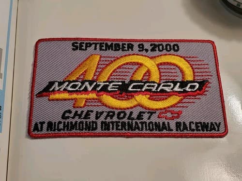2000 NASCAR Monte Carlo 400 Program w Patch at Richmond International Speedway - Thumbnail 7