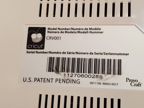 CRICUT CRV001 Personal Elec Cut Machine. Bundle unit, orig box mat, 2 cartridges - Thumbnail 12