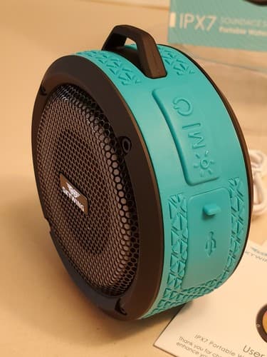 SKYWING SoundAce S6 Portable Waterproof Speakers. IPX7 Bluetooth Speaker w LED - Thumbnail 8