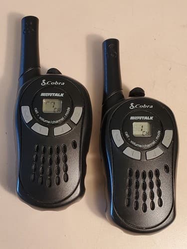 COBRA CXT85 microTALK GMRS/FRS Two-Way Radios, 22 Channels. Features LCD Display - Image 1