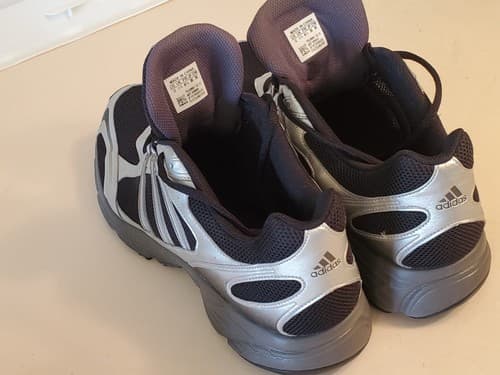 ADIDAS Arctic Mesh Sz 12 ART 026004 Men's Athletic Shoes, black, silver. - Thumbnail 2