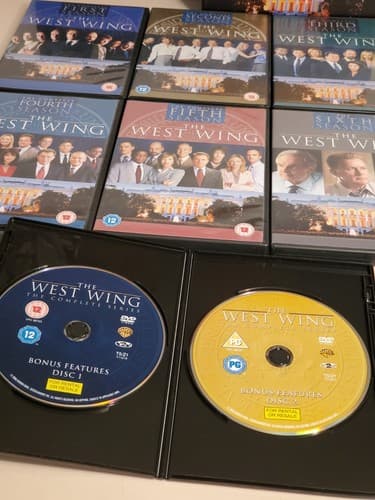 TV DVD - THE WEST WING The Complete Series (2009) REGION2 DISCS. 154 Ep / 44 DVD - Thumbnail 10