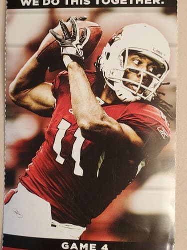 2009 NFL Arizona Cardinals ticket stub. SEP 27 2009 v Indianapolis Colts 10-31L - Thumbnail 6